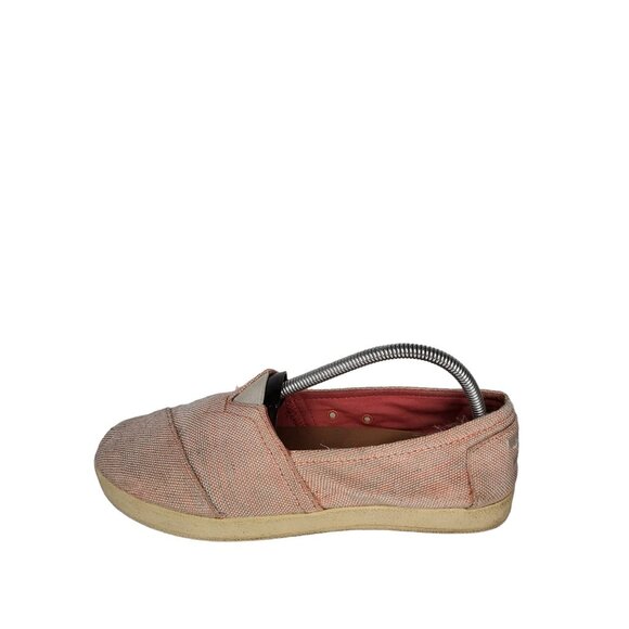 Toms Slip On Shoes Women Sz 9.5 Multicolor Fabric Everyday Casual School Summer - Picture 1 of 8